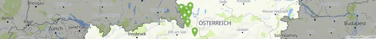 Kartenansicht für Apotheken-Notdienste in der Nähe von Strobl (Salzburg-Umgebung, Salzburg)